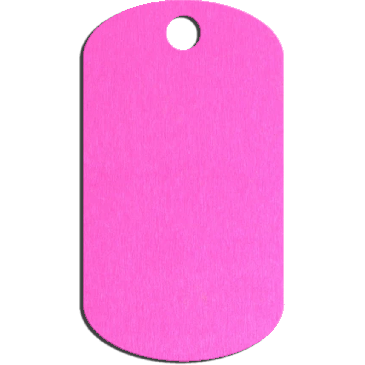 pink Dog Tag