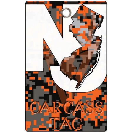 New Jersey Hunting Tag