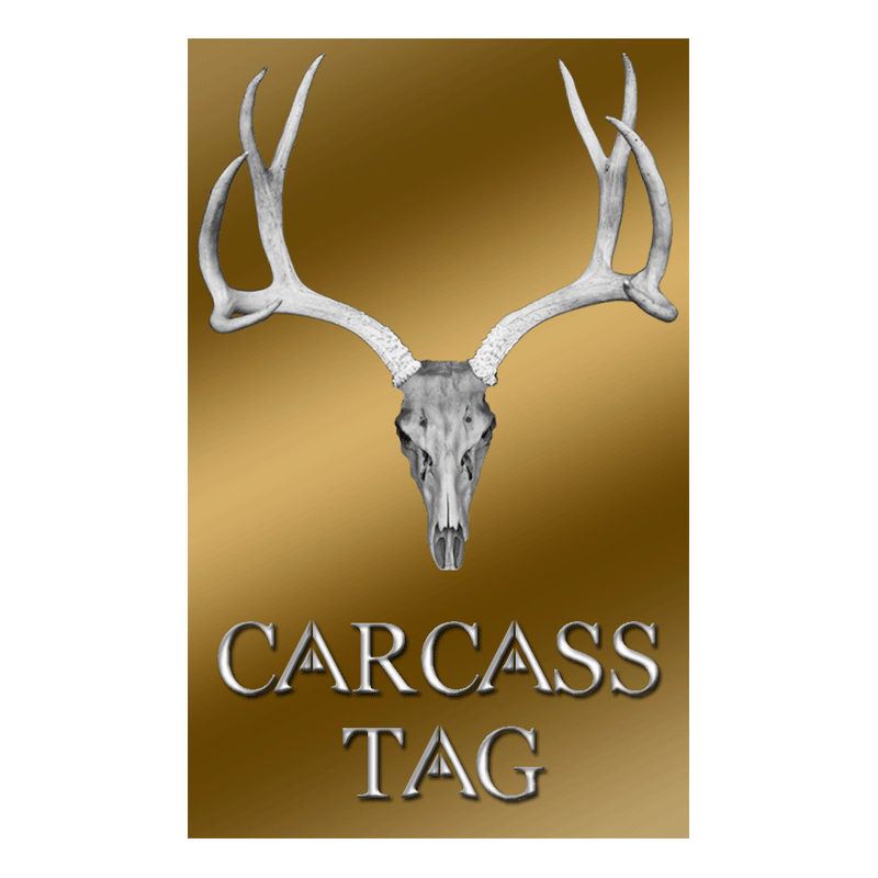 Carcass Tag Skull