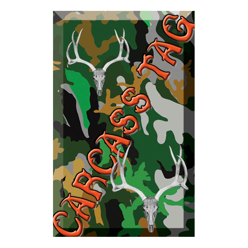 Camo Game Tags