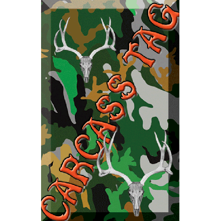 Camo Game Tags