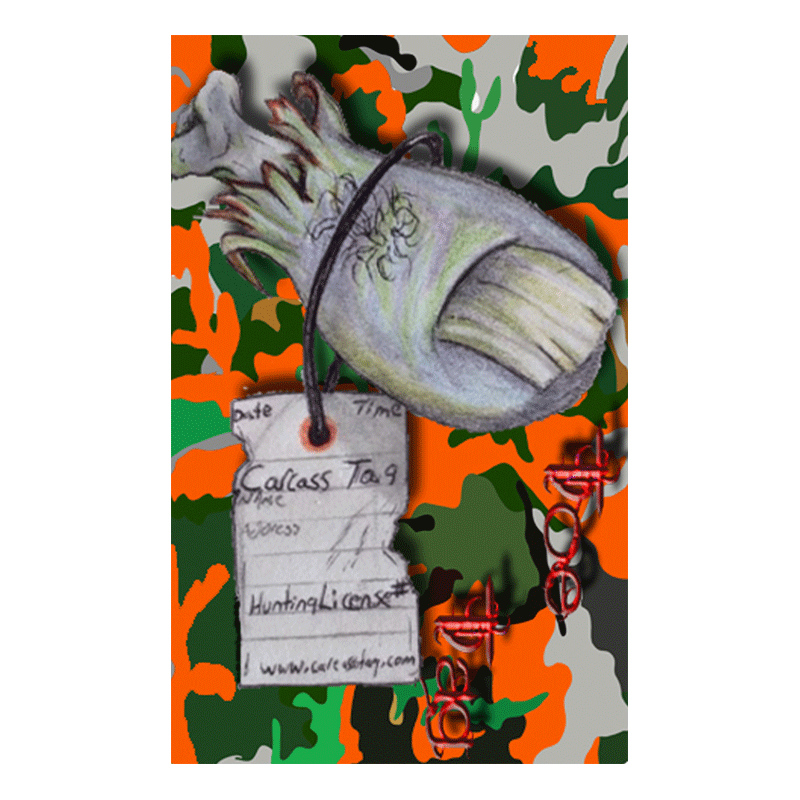 Toe Tags orange