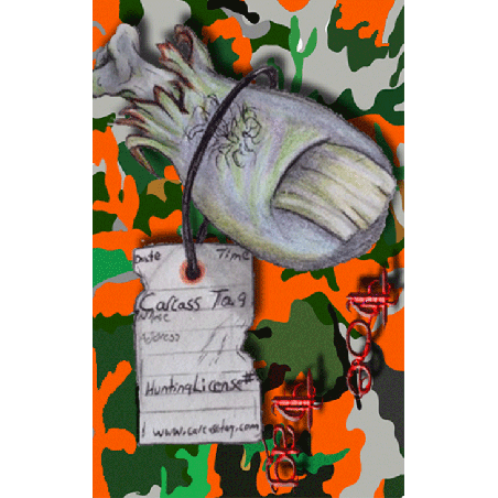 Toe Tags orange