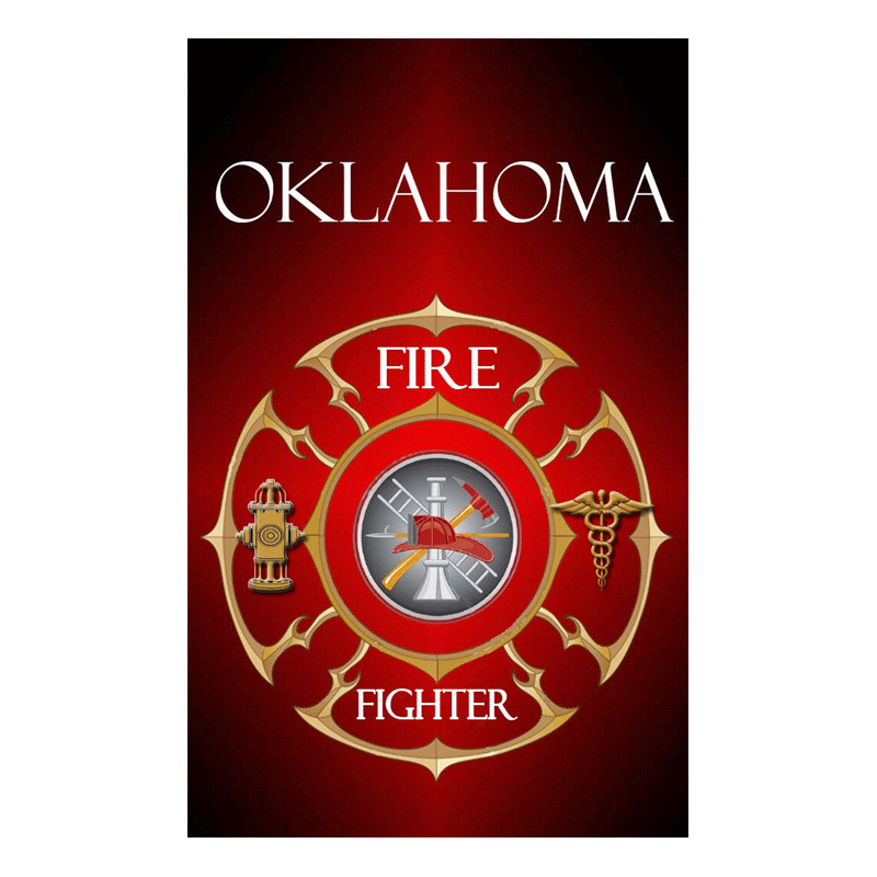 Oklahoma Firefighter Tag