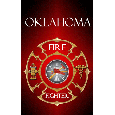 Oklahoma Firefighter Tag