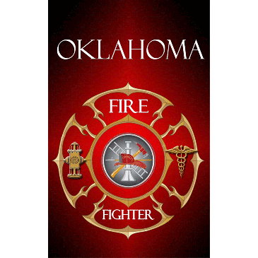 Oklahoma Firefighter Tag