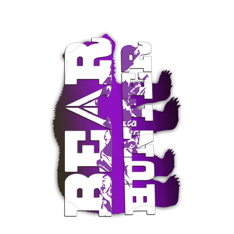 Bear hunter Purple